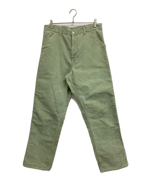 Carhartt WIP（カーハート ワーク イン プログレス）Carhartt WIP (カーハート ワーク イン プログレス) シングルニーパンツ グリーン サイズ:32×32の古着・服飾アイテム