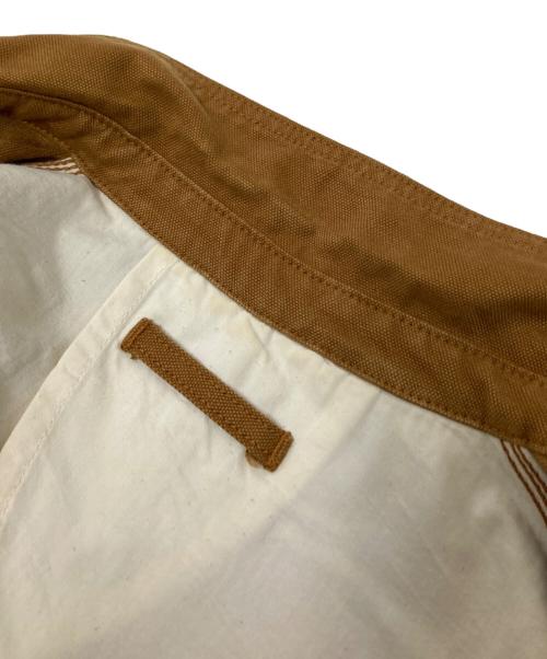 BEAMS PLUS（ビームスプラス）BEAMS PLUS (ビームスプラス) 倉敷帆布 (クラシキハンプ) 別注ダックカバーオール グリーン サイズ:XLの古着・服飾アイテム