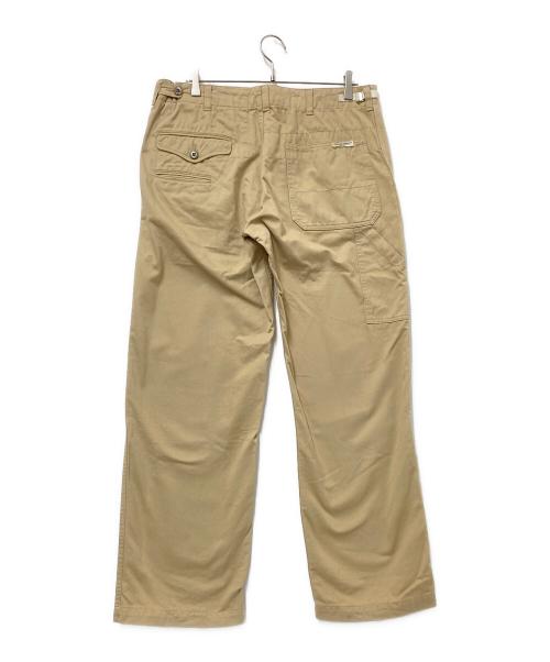 Engineered Garments（エンジニアド ガーメンツ）Engineered Garments (エンジニアド ガーメンツ) BEAMS PLUS (ビームスプラス) 別注GLASSFIELD PANTS BACKSATIN ベージュ サイズ:34の古着・服飾アイテム