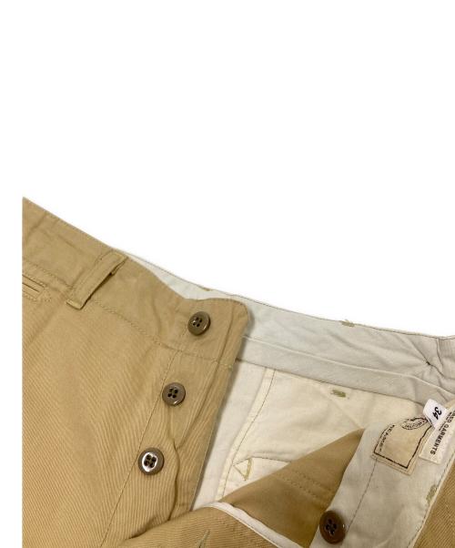 Engineered Garments（エンジニアド ガーメンツ）Engineered Garments (エンジニアド ガーメンツ) BEAMS PLUS (ビームスプラス) 別注GLASSFIELD PANTS BACKSATIN ベージュ サイズ:34の古着・服飾アイテム