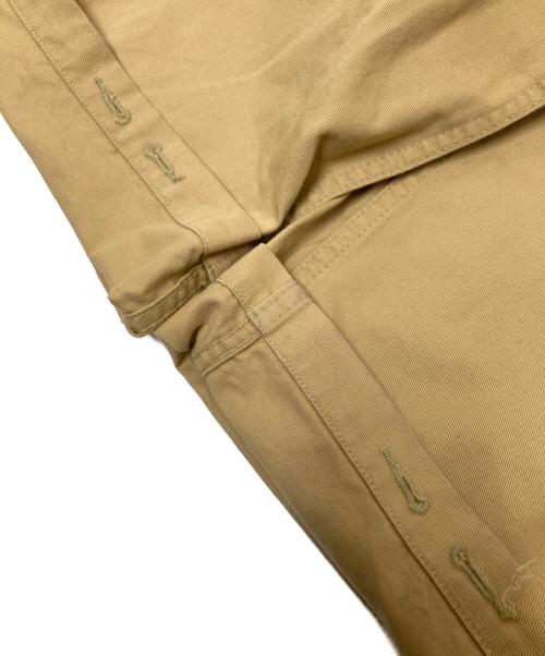 Engineered Garments（エンジニアド ガーメンツ）Engineered Garments (エンジニアド ガーメンツ) BEAMS PLUS (ビームスプラス) 別注GLASSFIELD PANTS BACKSATIN ベージュ サイズ:34の古着・服飾アイテム