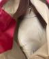 中古・古着 LONGCHAMP (ロンシャン) 舟形トートバッグ レッド サイズ:下記参照：5000円