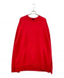A.P.C.（アーペーセー）の古着「クルーネックスウェット」｜レッド