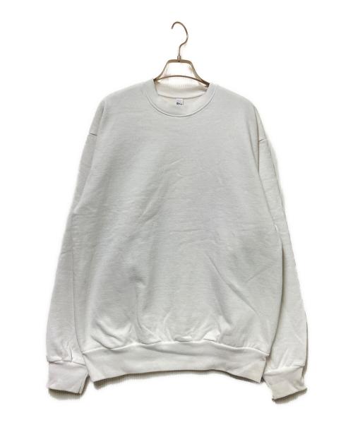 LOS ANGELES APPAREL（ロサンゼルスアパレル）LOS ANGELES APPAREL (ロサンゼルスアパレル) クルーネックスウェット ホワイト サイズ:Mの古着・服飾アイテム