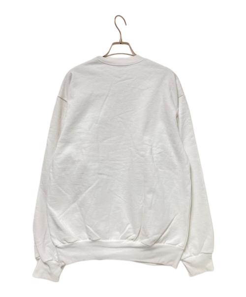 LOS ANGELES APPAREL（ロサンゼルスアパレル）LOS ANGELES APPAREL (ロサンゼルスアパレル) クルーネックスウェット ホワイト サイズ:Mの古着・服飾アイテム