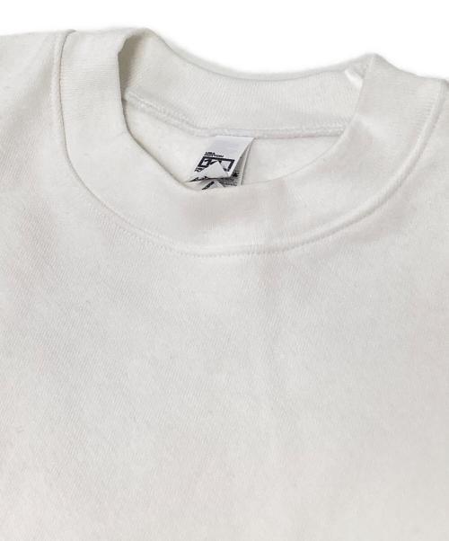 LOS ANGELES APPAREL（ロサンゼルスアパレル）LOS ANGELES APPAREL (ロサンゼルスアパレル) クルーネックスウェット ホワイト サイズ:Mの古着・服飾アイテム