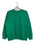 Hanes（ヘインズ）の古着「90‘Sブランクラグランスウェット」｜グリーン
