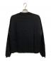 H BEAUTY&YOUTH (エイチ ビューティー&ユース) ダル シャイニー クルーネックロングスリーブ ブラック サイズ:S 未使用品：5000円