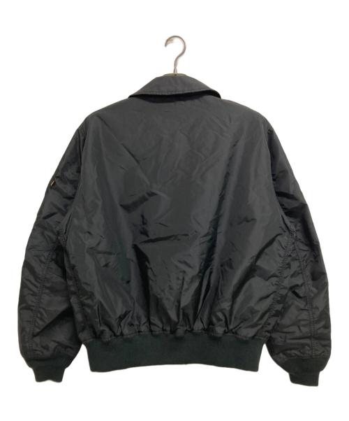 ALPHA（アルファ）ALPHA (アルファ) nano・universe (ナノ・ユニバース) 別注 CWU FLIGHT JACKET ブラック サイズ:Mの古着・服飾アイテム