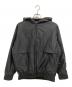 SASQUATCHfabrix.（サスクワッチファブリックス）の古着「NYLON TRACK HOODIE MORE IS MORE」｜ブラック