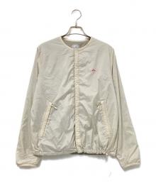 DANTON（ダントン）の古着「インサレーションジャケット」｜ベージュ