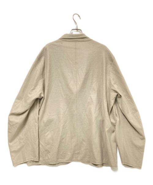 URU（ウル）URU (ウル) WOOL JERSEY / 2 BUTTON JACKET ベージュ サイズ:2の古着・服飾アイテム