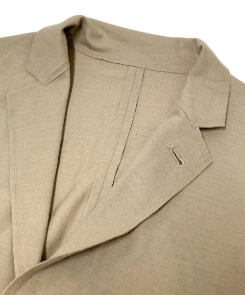 URU（ウル）URU (ウル) WOOL JERSEY / 2 BUTTON JACKET ベージュ サイズ:2の古着・服飾アイテム