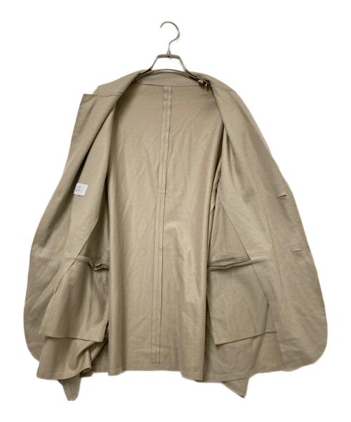 URU（ウル）URU (ウル) WOOL JERSEY / 2 BUTTON JACKET ベージュ サイズ:2の古着・服飾アイテム