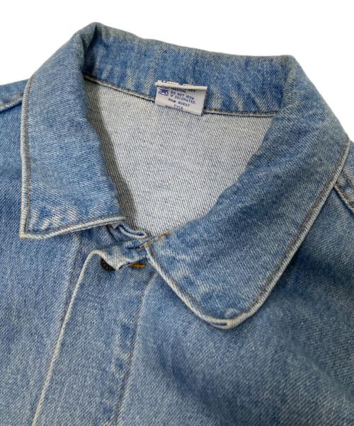 USED（ユーズド）USED (ユーズド) エンボスデザインデニムジャケット インディゴ サイズ:Mの古着・服飾アイテム