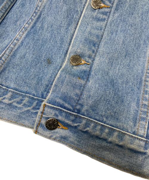 USED（ユーズド）USED (ユーズド) エンボスデザインデニムジャケット インディゴ サイズ:Mの古着・服飾アイテム