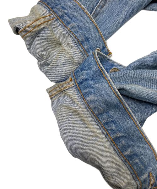 USED（ユーズド）USED (ユーズド) エンボスデザインデニムジャケット インディゴ サイズ:Mの古着・服飾アイテム