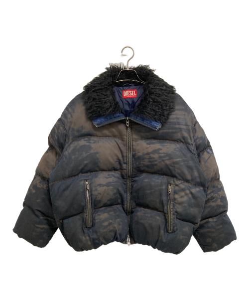 DIESEL（ディーゼル）DIESEL (ディーゼル) W-JOHNS ブラウン×ネイビー サイズ:46の古着・服飾アイテム