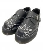 Dr.Martensドクターマーチン）の古着「MONK QUAD SOLAR FLARE」｜ブラック