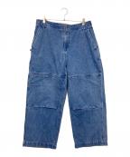 NIKEナイキ）の古着「Loose Double-Knee Denim Skate Pants」｜インディゴ