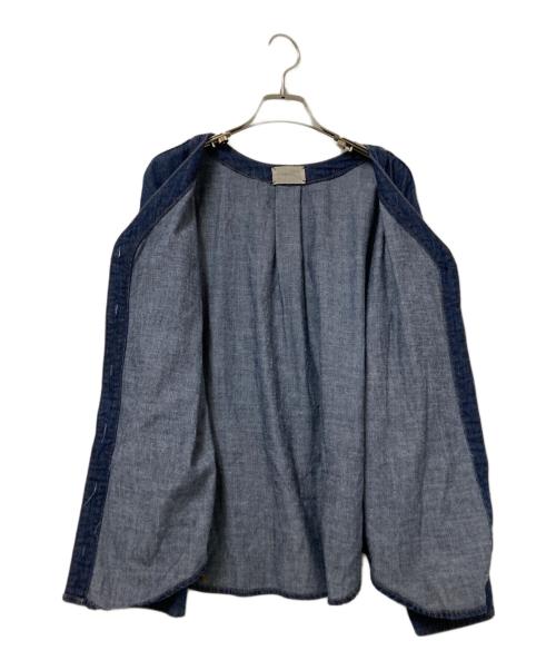 TODAYFUL（トゥデイフル）TODAYFUL (トゥデイフル) Henleyneck Denim Shirts. インディゴ サイズ:Fの古着・服飾アイテム