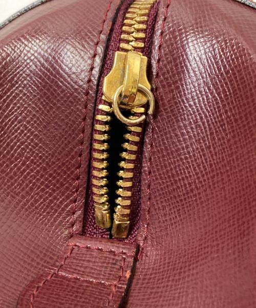 Cartier（カルティエ）Cartier (カルティエ) ミニボストンバッグ ボルドー サイズ:下記参照の古着・服飾アイテム