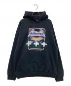 GILDANギルダン）の古着「パーカー」｜ブラック