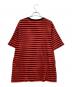 MINEDENIM (マインデニム) Hazy Border T-SH レッド×ブラック サイズ:XL：5000円