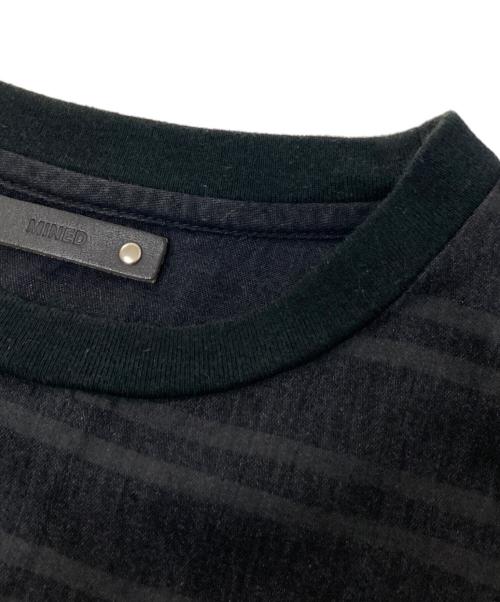 MINEDENIM（マインデニム）MINEDENIM (マインデニム) Tシャツ ブラック×グレー サイズ:1の古着・服飾アイテム