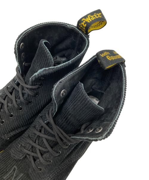 Dr.Martens（ドクターマーチン）Dr.Martens (ドクターマーチン) UNDERCOVER (アンダーカバー) 1460コーデュロイ8ホールブーツ ブラック サイズ:8の古着・服飾アイテム