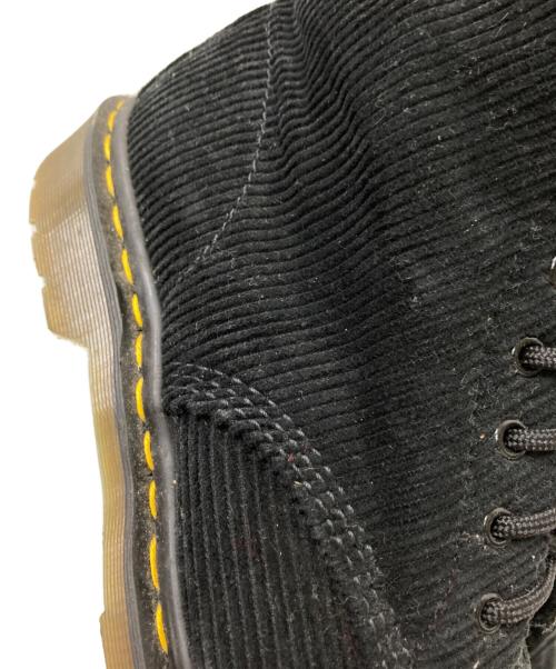 Dr.Martens（ドクターマーチン）Dr.Martens (ドクターマーチン) UNDERCOVER (アンダーカバー) 1460コーデュロイ8ホールブーツ ブラック サイズ:8の古着・服飾アイテム