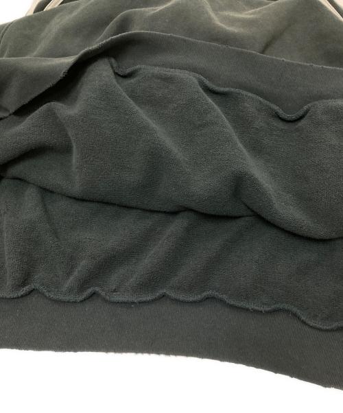 BALENCIAGA（バレンシアガ）BALENCIAGA (バレンシアガ) adidas (アディダス) Large Fit Hoodie ダークグリーン×ホワイト サイズ:4の古着・服飾アイテム