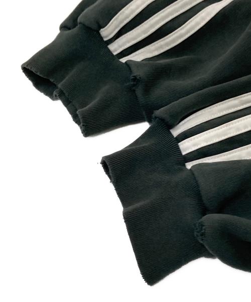 BALENCIAGA（バレンシアガ）BALENCIAGA (バレンシアガ) adidas (アディダス) Large Fit Hoodie ダークグリーン×ホワイト サイズ:4の古着・服飾アイテム
