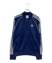 adidas（アディダス）の古着「トラックジャケット」｜ネイビー