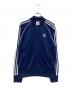 adidas（アディダス）の古着「トラックジャケット」｜ネイビー