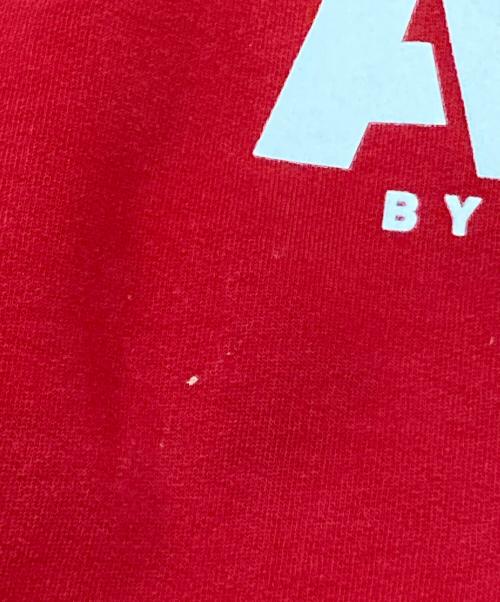 A BATHING APE（アベイシングエイプ）A BATHING APE (アベイシングエイプ) プリントスウェット レッド サイズ:Lの古着・服飾アイテム