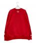 A BATHING APE (アベイシングエイプ) プリントスウェット レッド サイズ:L：6000円