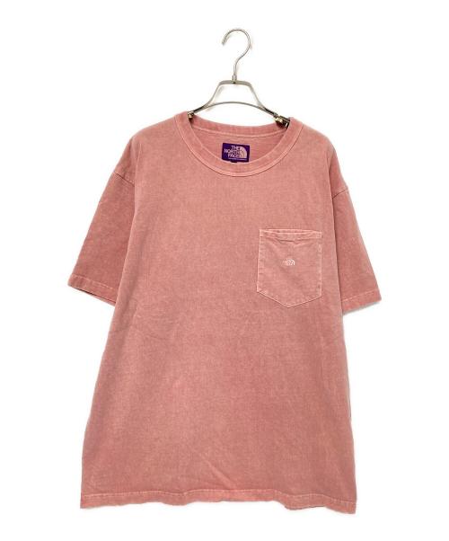 THE NORTHFACE PURPLELABEL（ザ・ノースフェイス パープルレーベル）THE NORTHFACE PURPLELABEL (ザ・ノースフェイス パープルレーベル) カットソー レッド サイズ:XLの古着・服飾アイテム