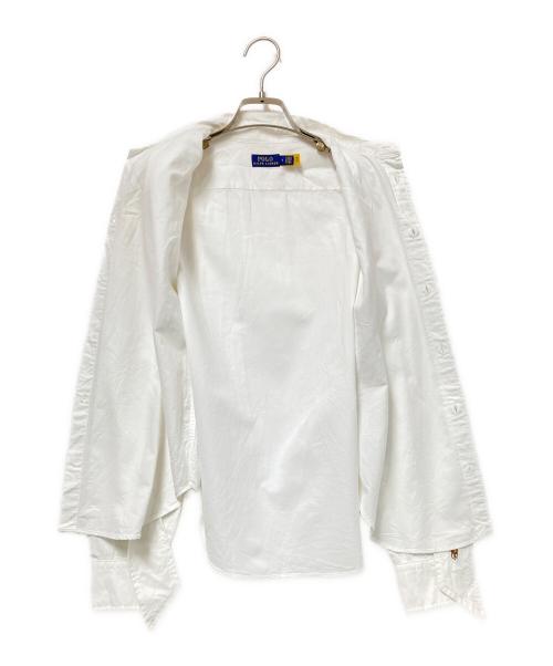 POLO RALPH LAUREN（ポロ・ラルフローレン）POLO RALPH LAUREN (ポロ・ラルフローレン) ボウタイブラウス ホワイト サイズ:4の古着・服飾アイテム