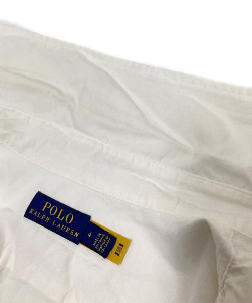 POLO RALPH LAUREN（ポロ・ラルフローレン）POLO RALPH LAUREN (ポロ・ラルフローレン) ボウタイブラウス ホワイト サイズ:4の古着・服飾アイテム