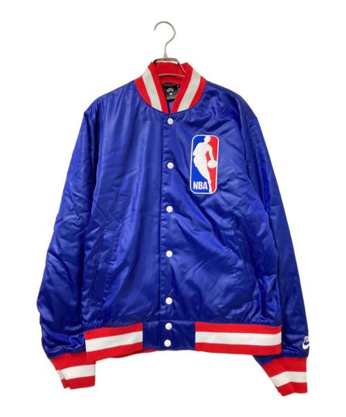 NIKE SB（ナイキエスビー）NIKE SB (ナイキエスビー) NBA (エヌビーエー) スタジャン ブルー×レッド サイズ:Lの古着・服飾アイテム