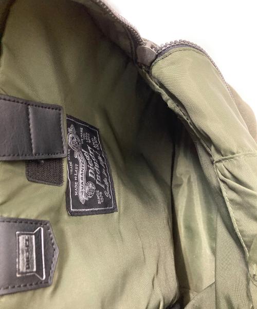 DIESEL（ディーゼル）DIESEL (ディーゼル) 切替リュック グリーン×ベージュ サイズ:下記参照の古着・服飾アイテム