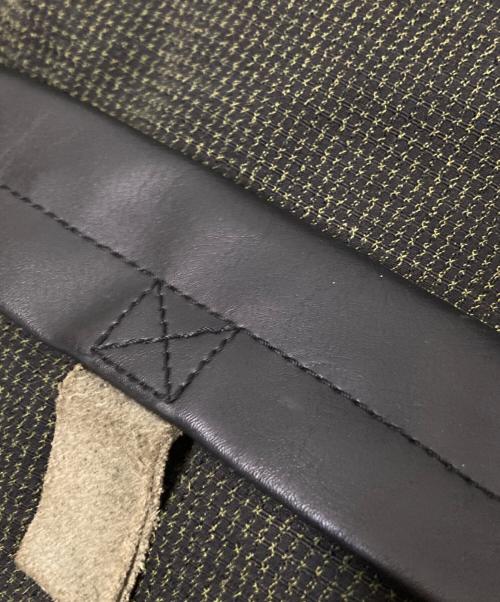 DIESEL（ディーゼル）DIESEL (ディーゼル) 切替リュック グリーン×ベージュ サイズ:下記参照の古着・服飾アイテム