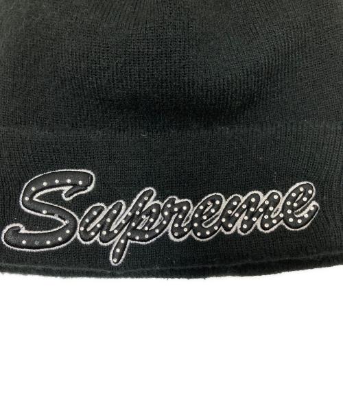 SUPREME（シュプリーム）SUPREME (シュプリーム) New Era (ニューエラ) スクリプト ビーニー 'ストーン' ブラック サイズ:下記参照の古着・服飾アイテム
