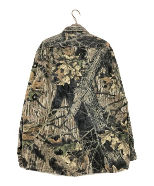 Cabelas（カベラス）Cabelas (カベラス) リアルツリーカモシャツ ベージュ×ブラック サイズ:XLの古着・服飾アイテム