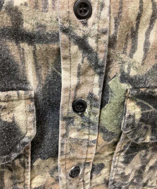 Cabelas（カベラス）Cabelas (カベラス) リアルツリーカモシャツ ベージュ×ブラック サイズ:XLの古着・服飾アイテム
