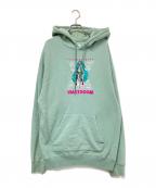 VAULTROOMボルトルーム）の古着「HATSUNE MIKU HOODIE」｜グリーン