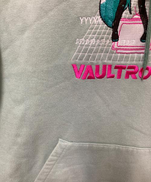 VAULTROOM（ボルトルーム）VAULTROOM (ボルトルーム) HATSUNE MIKU HOODIE グリーン サイズ:Mの古着・服飾アイテム