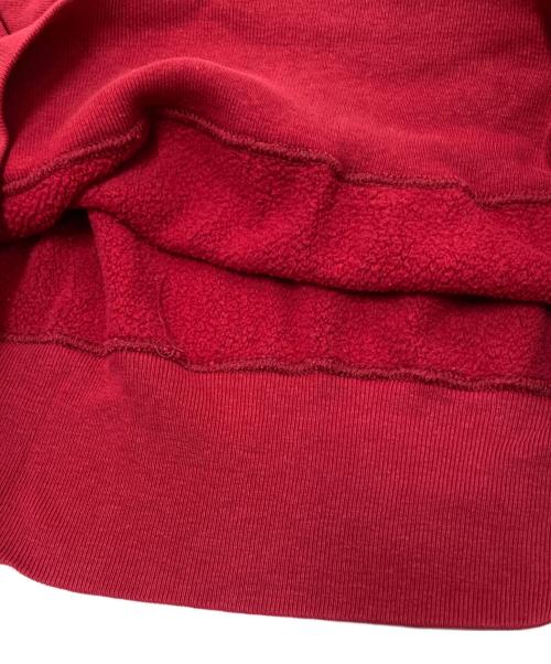 Champion（チャンピオン）Champion (チャンピオン) 90‘Sカレッジプリントクルーネックスウェット レッド×ホワイト サイズ:XLの古着・服飾アイテム
