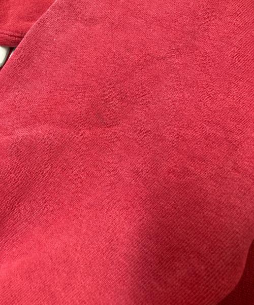 Champion（チャンピオン）Champion (チャンピオン) 90‘Sカレッジプリントクルーネックスウェット レッド×ホワイト サイズ:XLの古着・服飾アイテム
